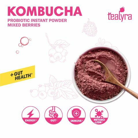Kombucha Mixed Berries Pre-Mix