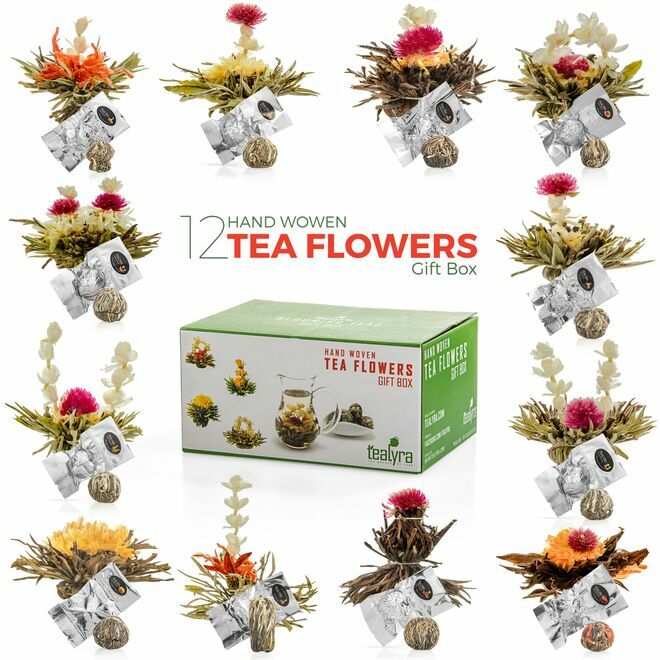 Flowering Tea Gift Box, 12pcs